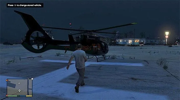 GTA 5 helikoptery lokalizacje