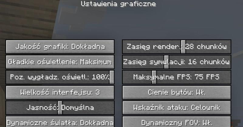 Jasność w Minecraft