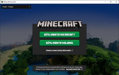 Konto Microsoft do Minecraft