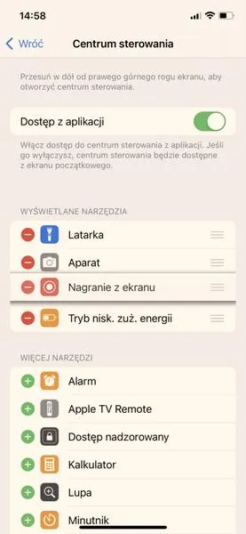 Nagrywanie z dźwiękiem iPhone