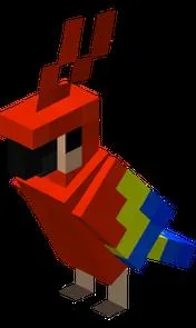 Rozmnażanie papug w Minecraft