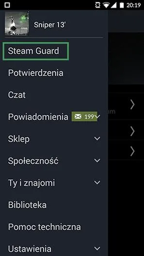 Steam Guard bez telefonu
