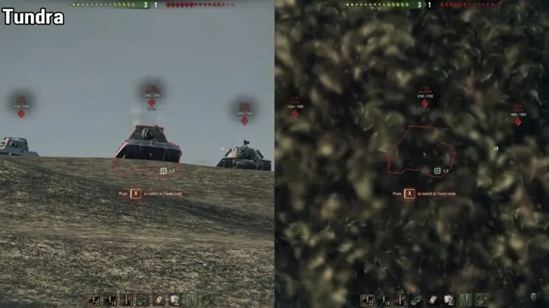 Tryb bezpieczny World of Tanks