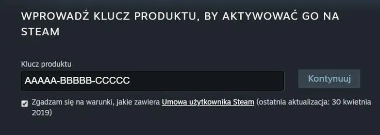 Zakup kluczy Steam